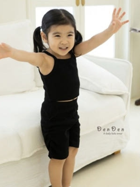 Cropped Ribbed Sleeveless Cropped Ribbed Sleeveless