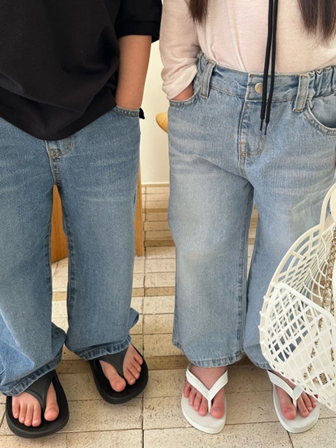 Crush Wide Denim Pants Crush Wide Denim Pants