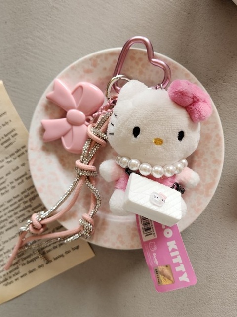 Kitty Custom Keyring