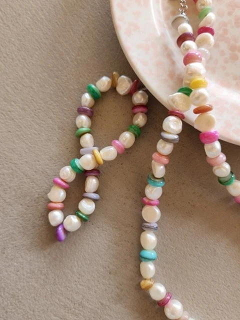 Color Stone Necklace Color Stone Necklace