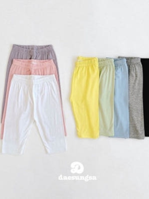 3/4 Tencel Solid Leggings