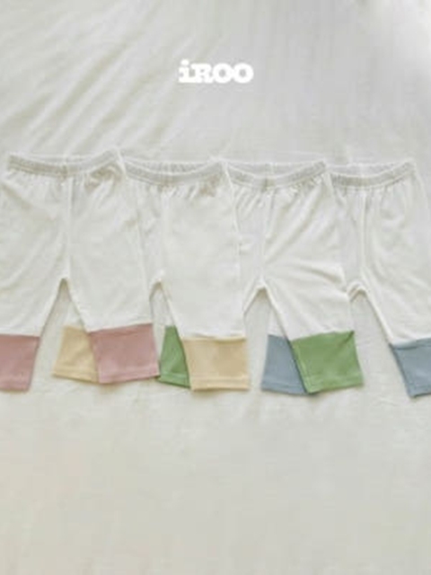 3/4 Two-tone Color Block Leggings