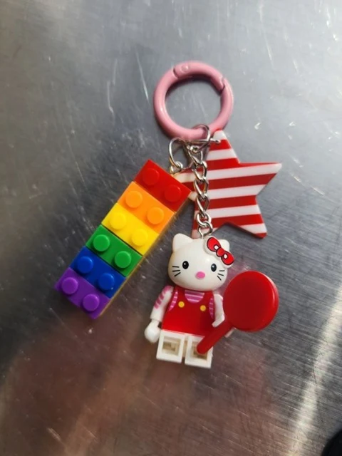 Lego Kitty Keyring Lego Kitty Keyring