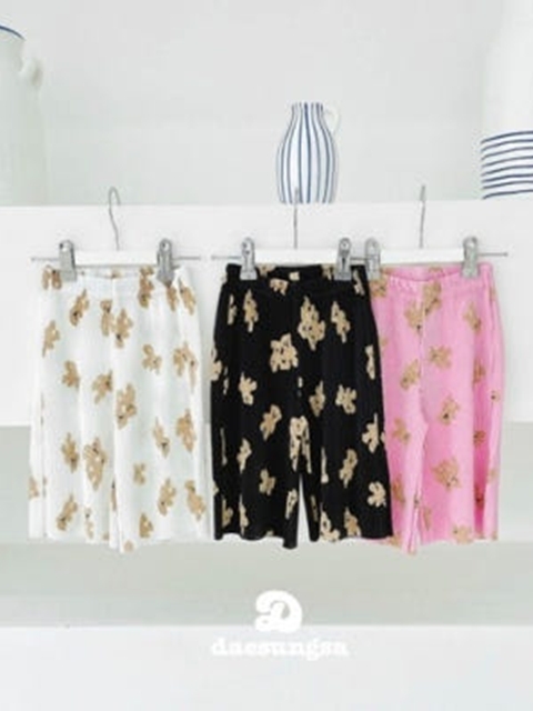 Bear Pleated Pants Bear Pleated Pants