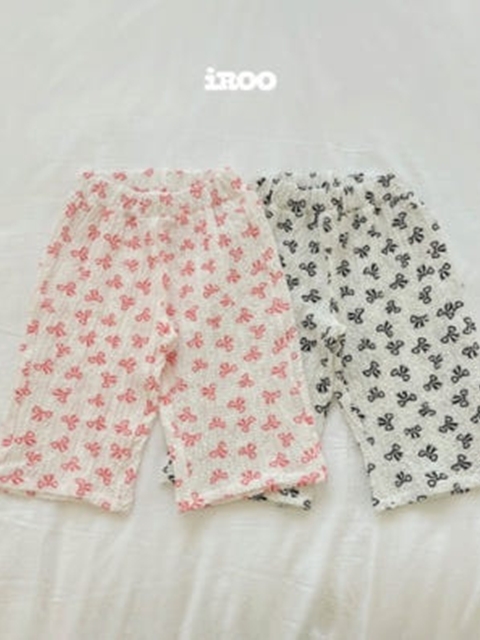 Ribbon Embossed Pants Ribbon Embossed Pants