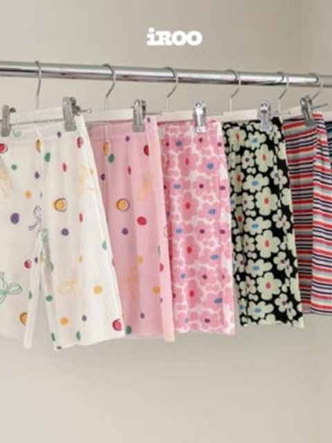 Ribbon Dot Pleated Pants Ribbon Dot Pleated Pants