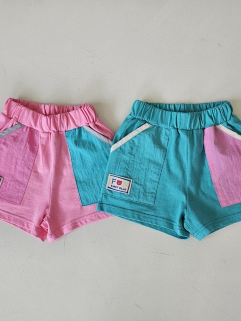 Pocket Color Shorts Pocket Color Shorts