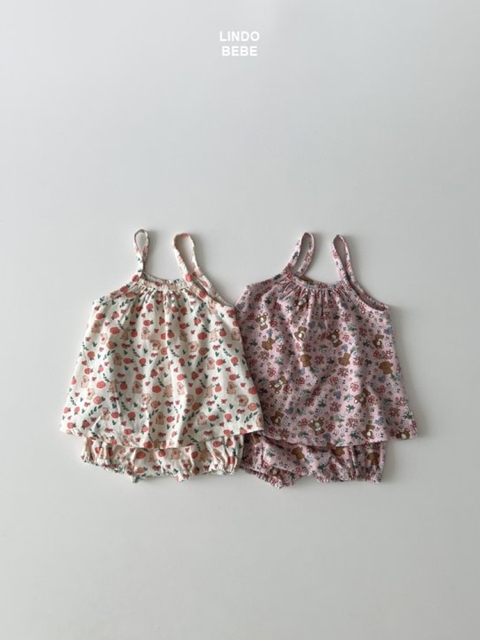 Bebe Petit Sleeveless One-piece Set Bebe Petit Sleeveless One-piece Set