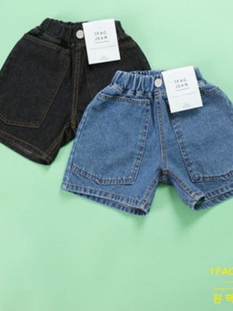 Hard-Washed Military Denim Pants Hard-Washed Military Denim Pants