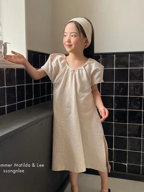 Linen Puff Dress Linen Puff Dress