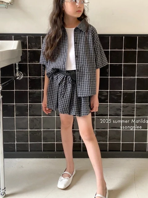 Check Balloon Skirt Check Balloon Skirt
