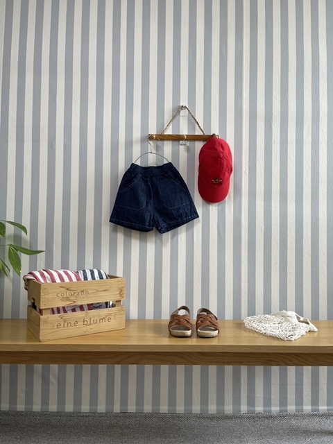 Denim Fatigue Shorts