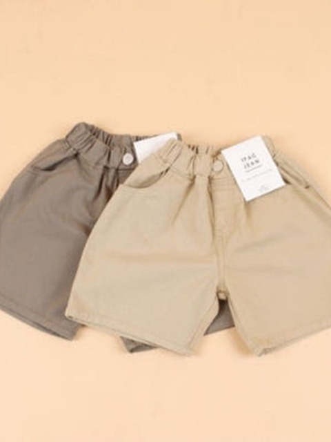 Bermuda Curved Cotton Pants Bermuda Curved Cotton Pants
