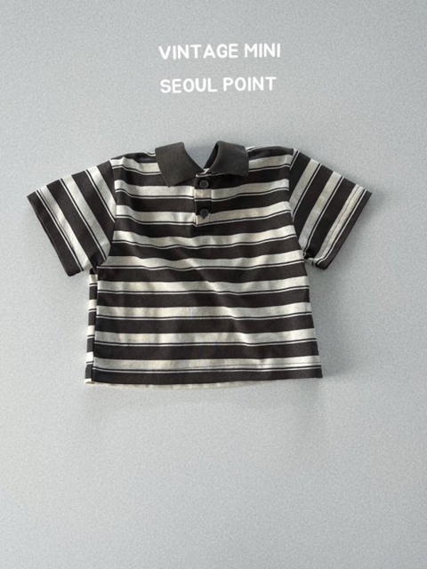 Collar Stripe Tee