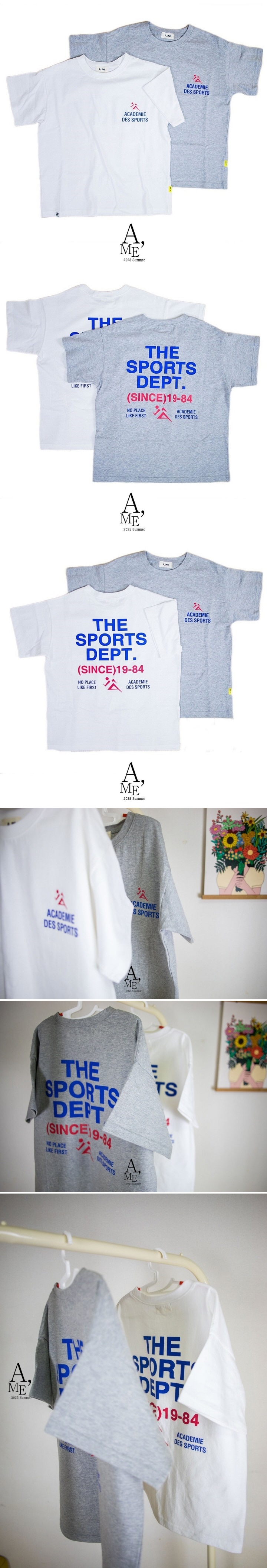 A Me - Korean Children Fashion - #childofig - Sports Short Sleeve Tee - 2