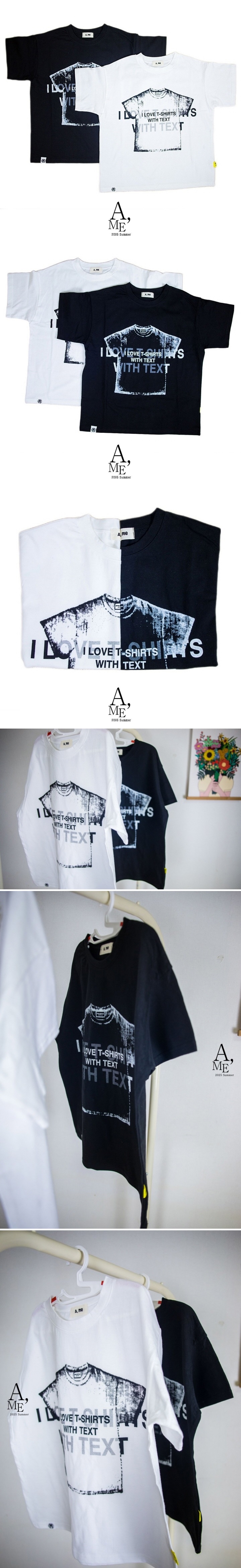 A Me - Korean Children Fashion - #childrensboutique - Text Short Sleeve Tee - 2