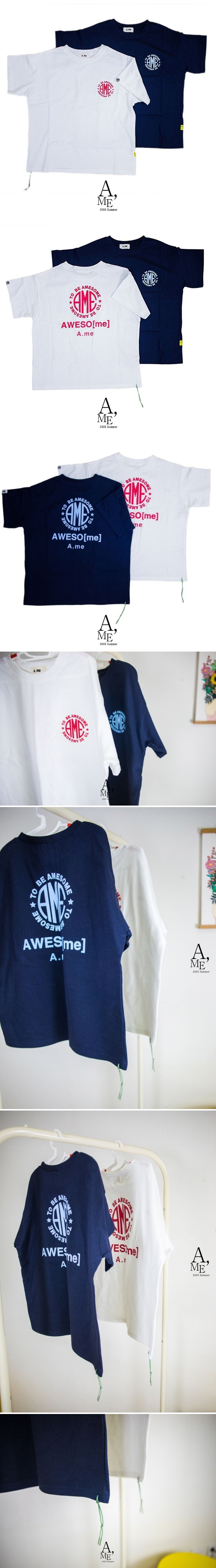 A Me - Korean Children Fashion - #designkidswear - Side Strap Short Sleeve Tee - 2