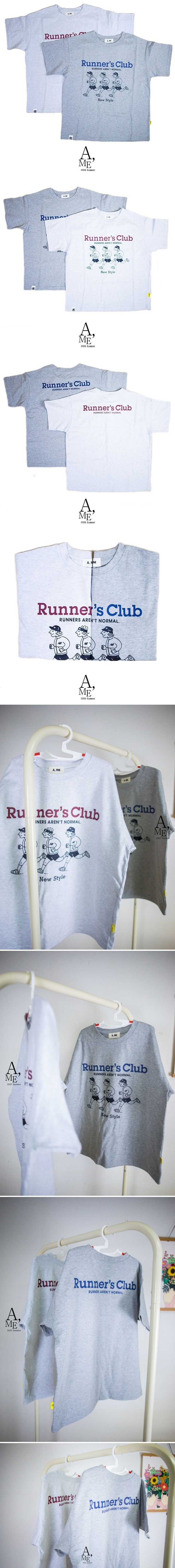 A Me - Korean Children Fashion - #prettylittlegirls - Runner Short Sleeve Tee - 2