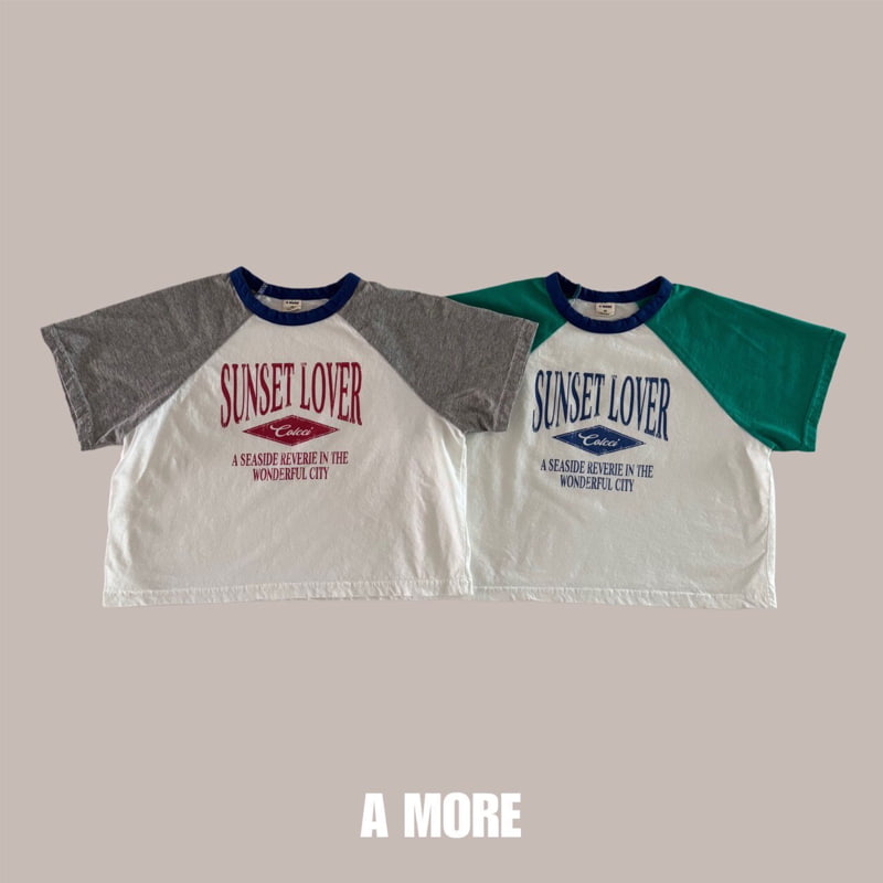 A More - Korean Children Fashion - #Kfashion4kids - Sunset Tee