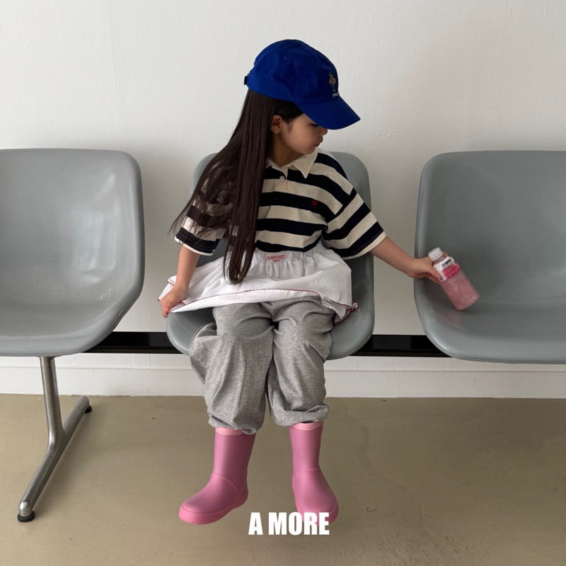 A More - Korean Children Fashion - #childrensboutique - Molly Collar Tee - 2