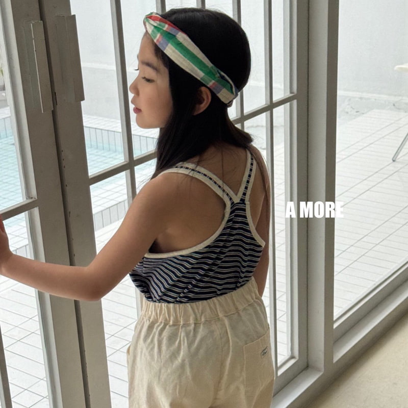 A More - Korean Children Fashion - #discoveringself - Double Strap Sleeveless - 5