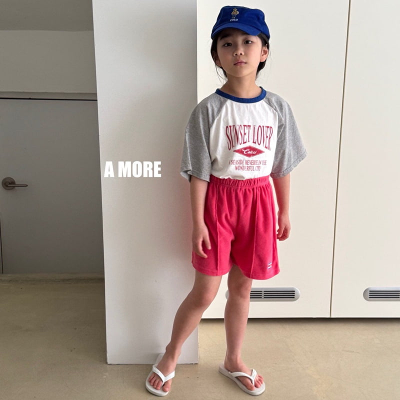 A More - Korean Children Fashion - #discoveringself - Sunset Tee - 10