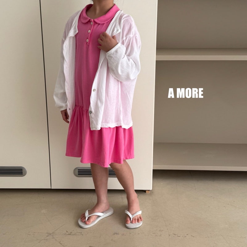A More - Korean Children Fashion - #discoveringself - Mini Ribbon Dress - 9