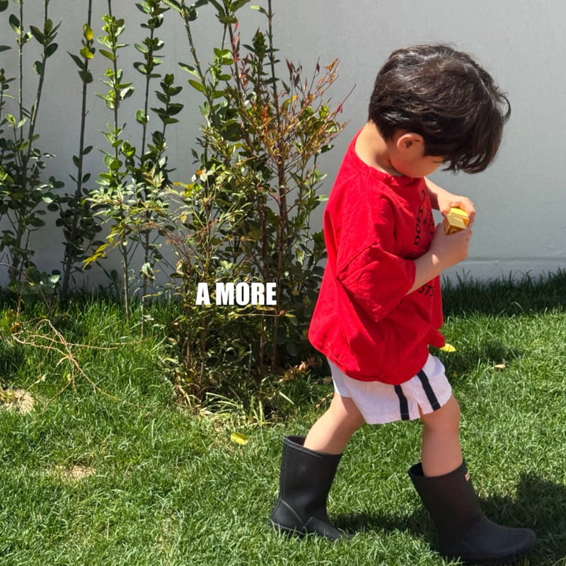 A More - Korean Children Fashion - #kidsstore - Lightning Man Tee - 10