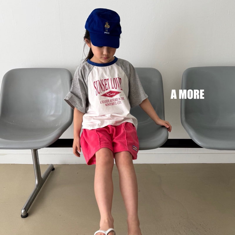 A More - Korean Children Fashion - #magicofchildhood - Sunset Tee - 3