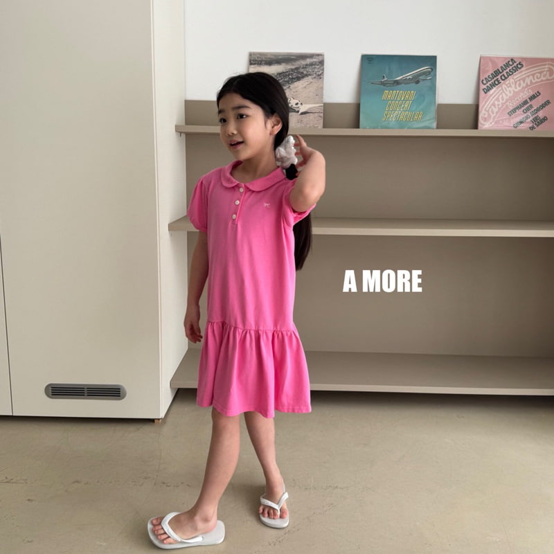 A More - Korean Children Fashion - #magicofchildhood - Mini Ribbon Dress - 2