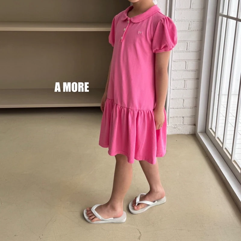 A More - Korean Children Fashion - #minifashionista - Mini Ribbon Dress - 3