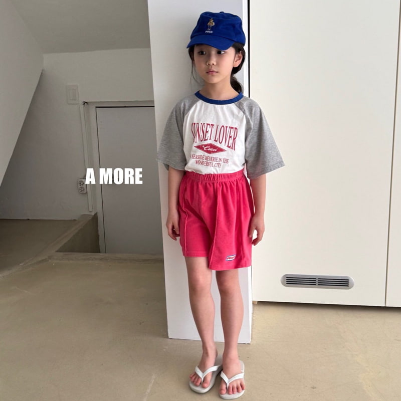 A More - Korean Children Fashion - #minifashionista - Summer Terry Pants - 2