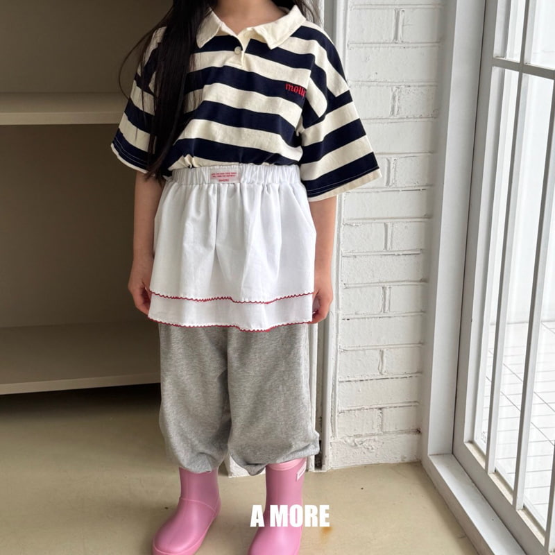 A More - Korean Children Fashion - #minifashionista - Molly Collar Tee - 12