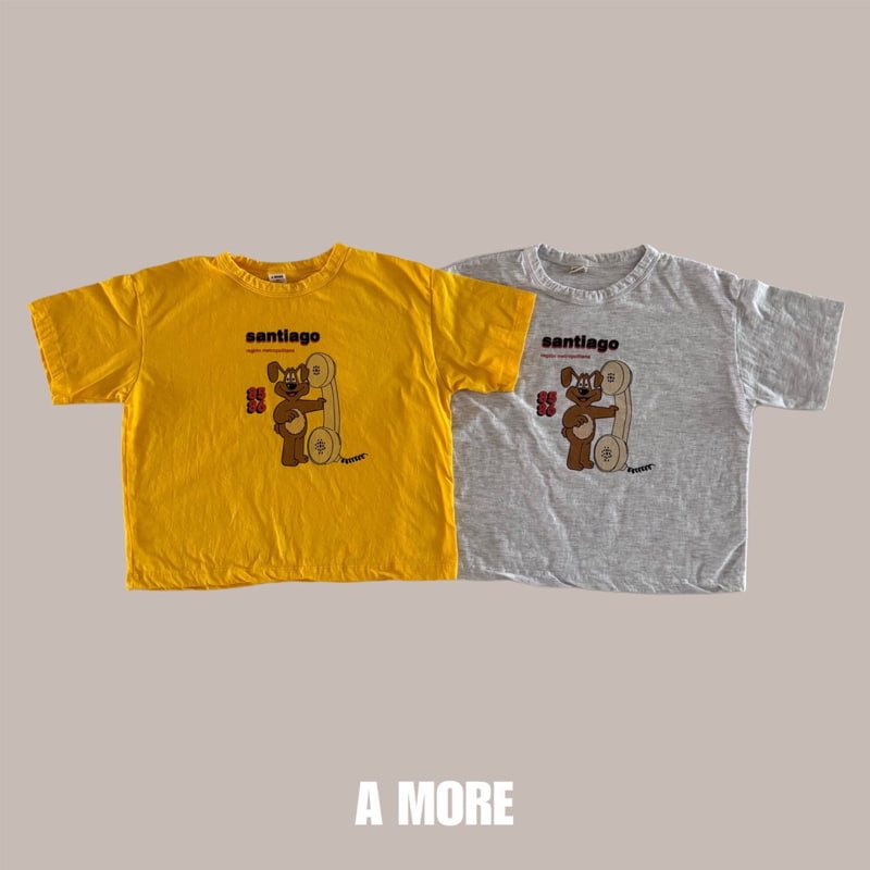 A More - Korean Children Fashion - #todddlerfashion - Telephone Tee