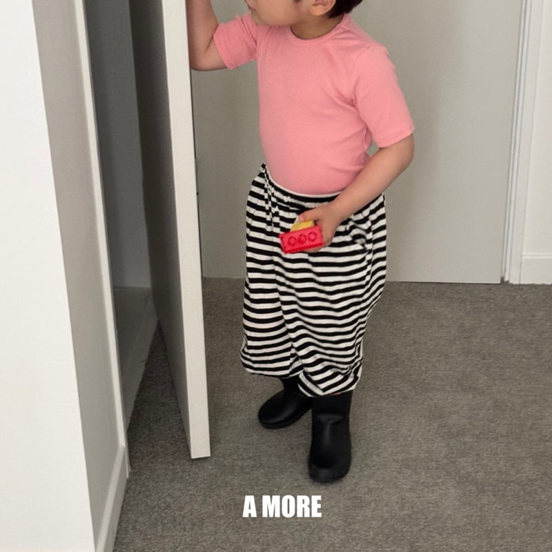 A More - Korean Children Fashion - #todddlerfashion - Money Ribbed Tee - 9