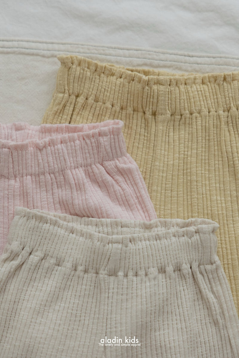 Aladin - Korean Children Fashion - #Kfashion4kids - Signature Ribbed Pants - 5