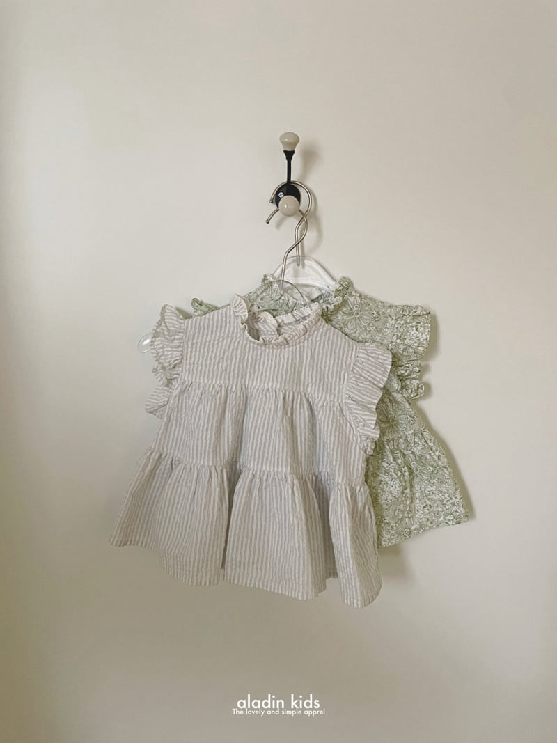 Aladin - Korean Children Fashion - #childofig - Summer Wing Blouse
