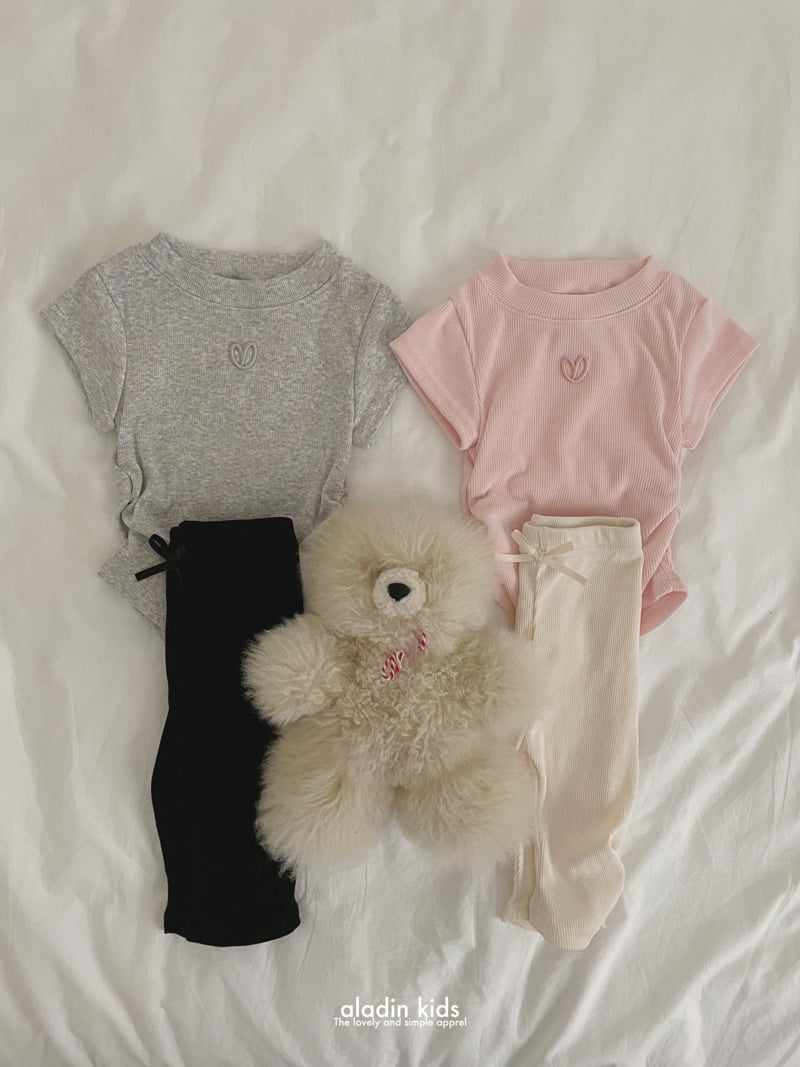 Aladin - Korean Children Fashion - #childofig - Shirring Leggings - 3
