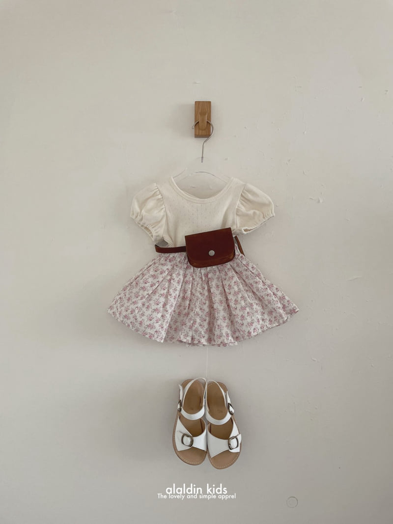Aladin - Korean Children Fashion - #childrensboutique - Flower Pleats Skirt Pants - 12