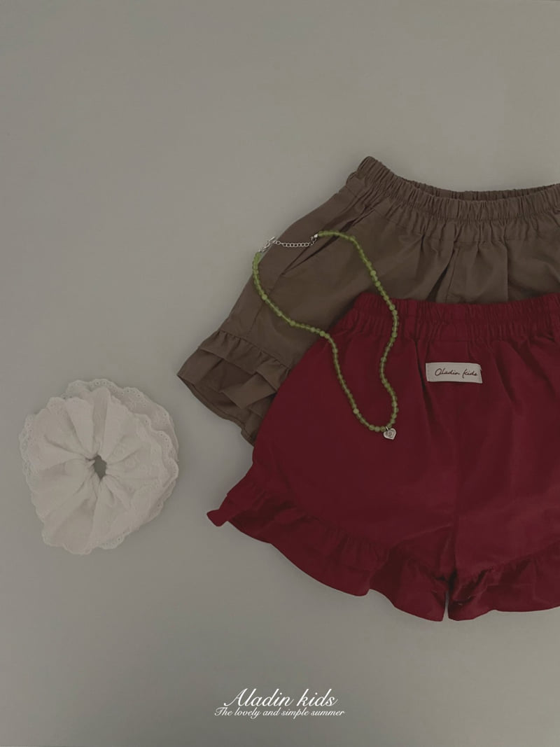 Aladin - Korean Children Fashion - #designkidswear - Cancan Frill Shorts - 6