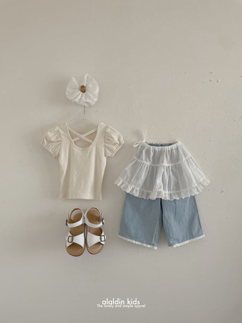 Aladin - Korean Children Fashion - #designkidswear - Layered Skirt - 9