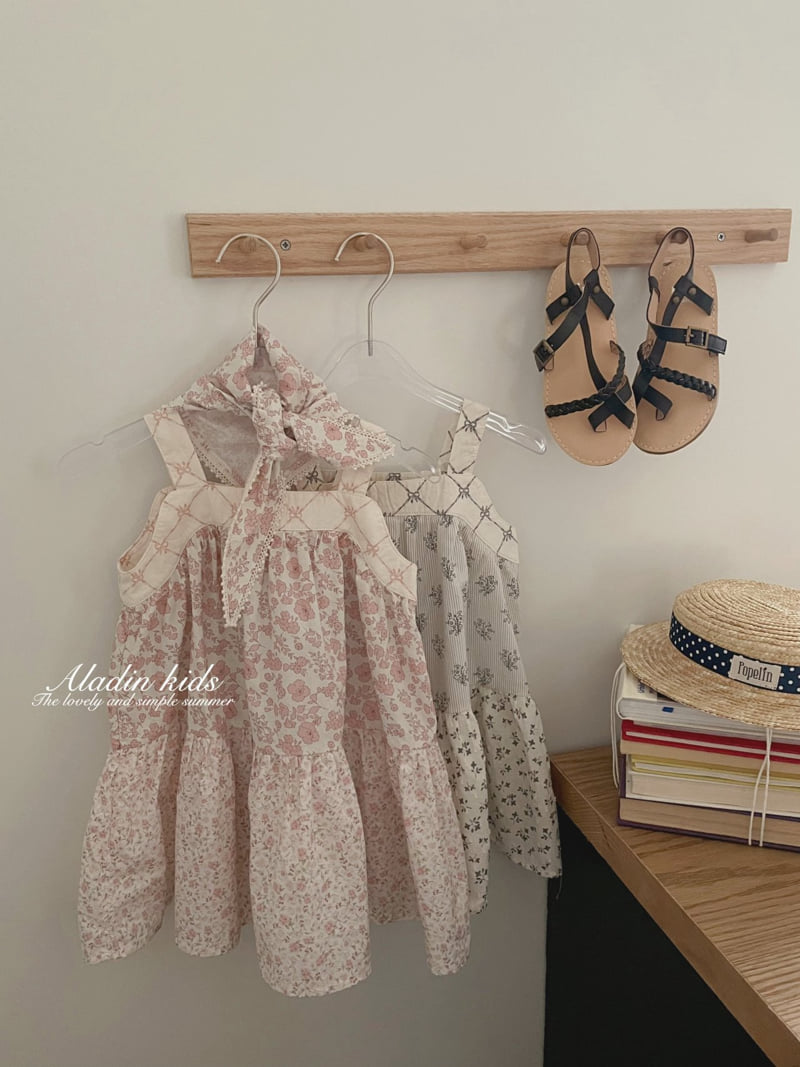 Aladin - Korean Children Fashion - #designkidswear - Vintage Cancan One-piece - 3