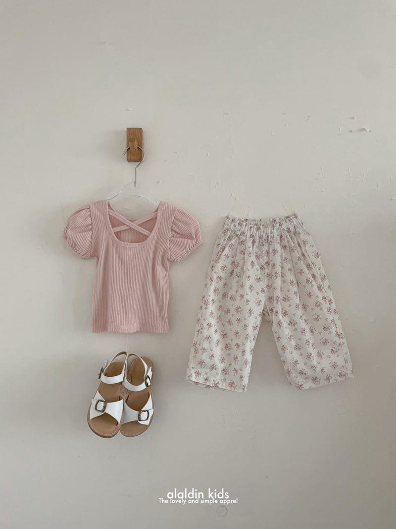 Aladin - Korean Children Fashion - #discoveringself - Comfort Flower Pants - 9