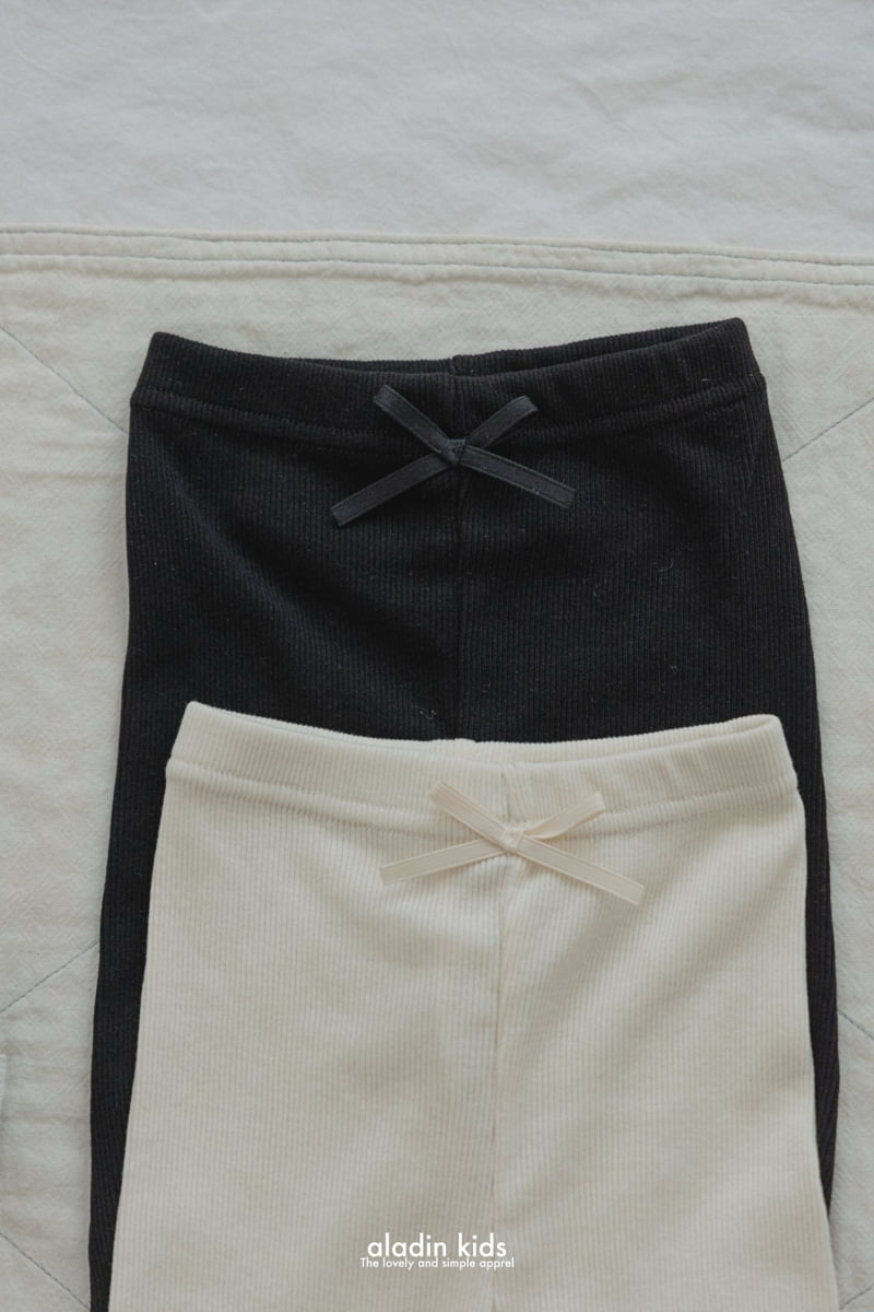 Aladin - Korean Children Fashion - #discoveringself - Shirring Leggings - 6