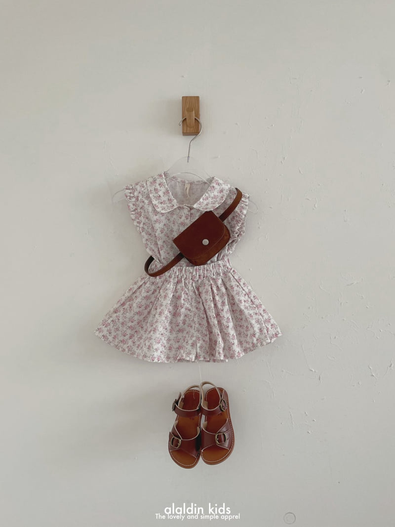 Aladin - Korean Children Fashion - #fashionkids - Flower Collar Blouse - 8