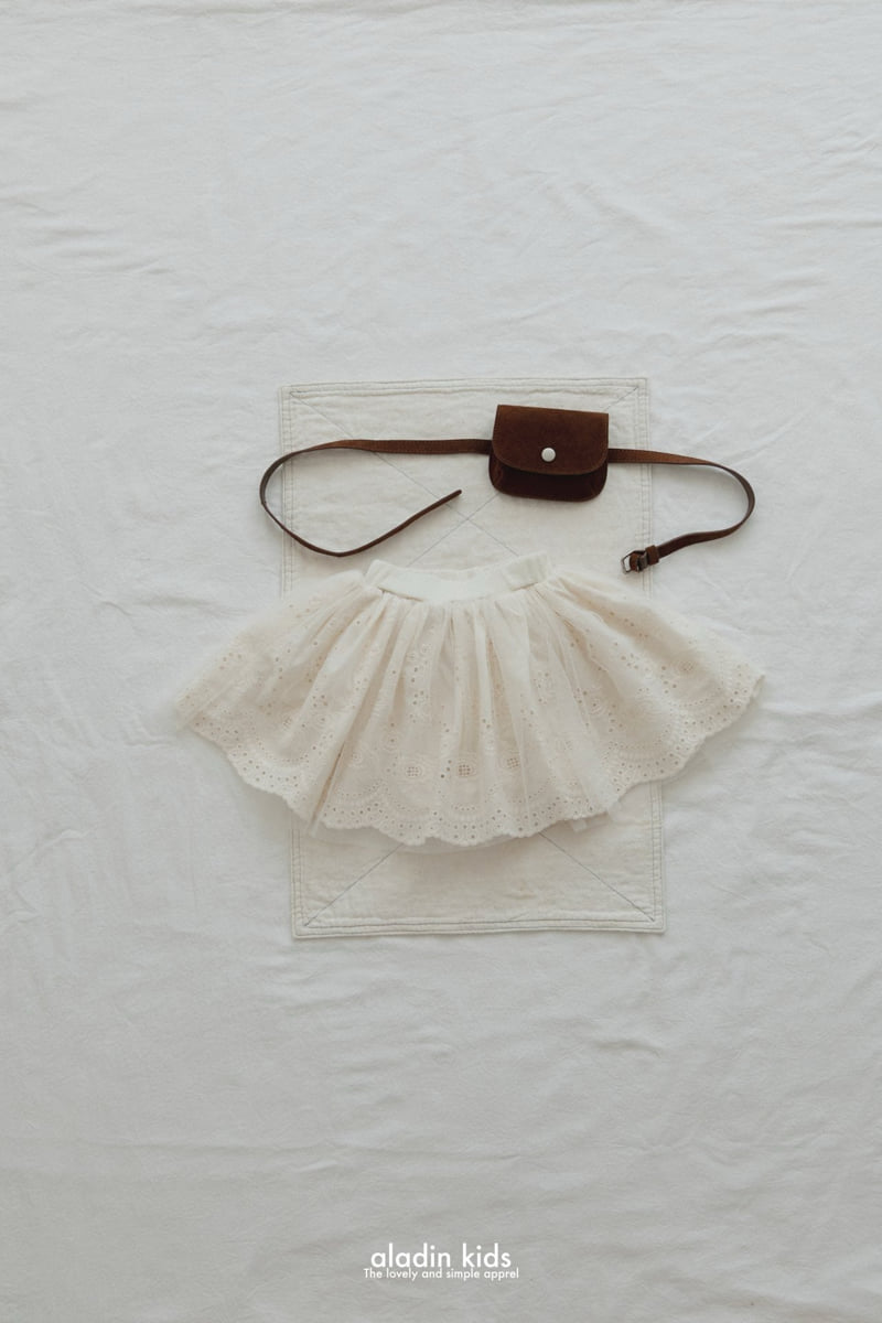 Aladin - Korean Children Fashion - #kidsshorts - Lace Sha Skirt