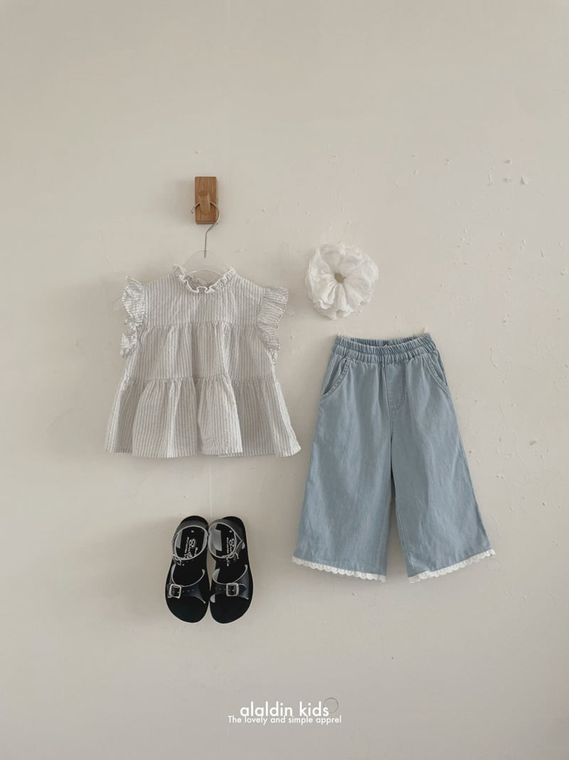 Aladin - Korean Children Fashion - #magicofchildhood - Summer Wing Blouse - 11