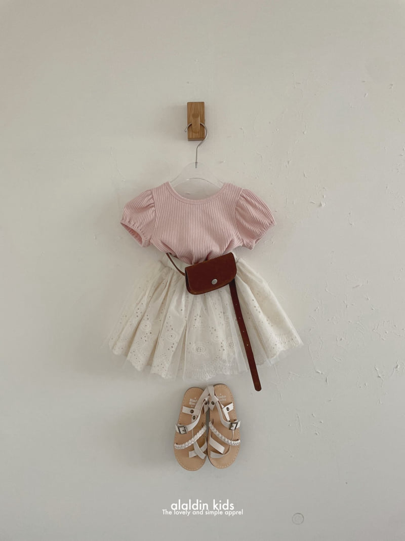 Aladin - Korean Children Fashion - #magicofchildhood - Lace Sha Skirt - 6