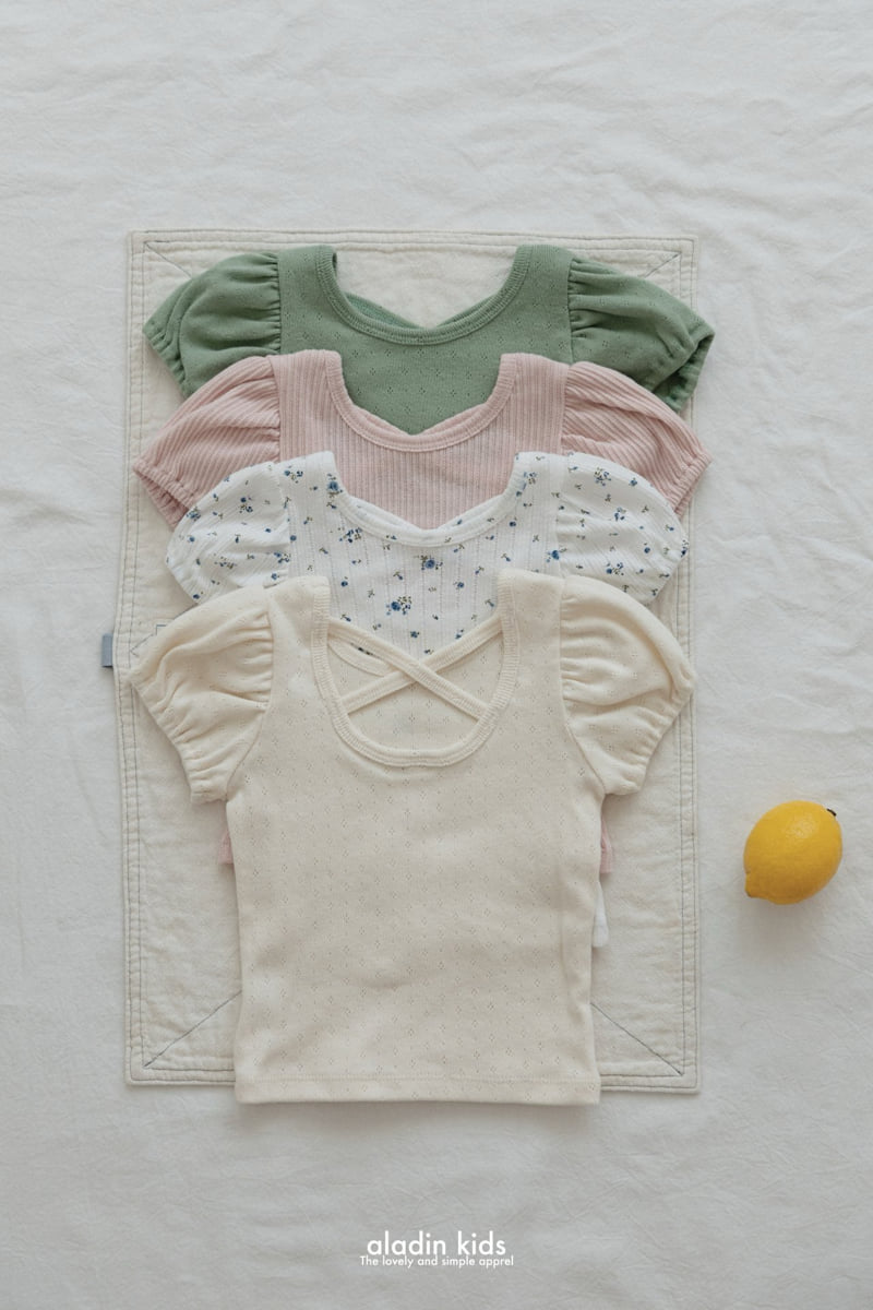 Aladin - Korean Children Fashion - #minifashionista - X Puff Tee