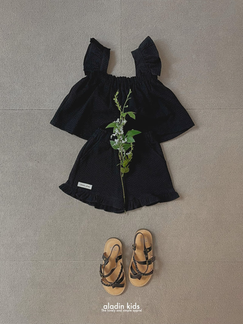 Aladin - Korean Children Fashion - #toddlerclothing - Bohemian Frill Pants - 4